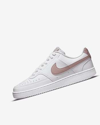 Nike Court Vision Low Next Nature Sneakers Dames Wit Roze | NL_2298