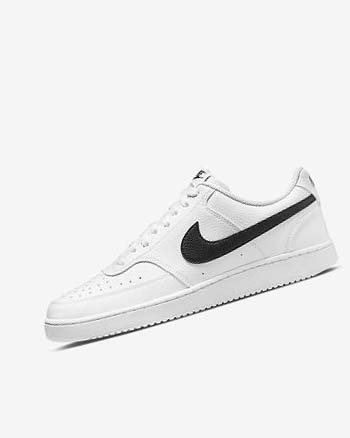 Nike Court Vision Low Next Nature Sneakers Heren Wit Wit Zwart | NL_2514