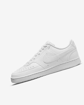 Nike Court Vision Low Next Nature Sneakers Dames Wit Wit Wit | NL_5052