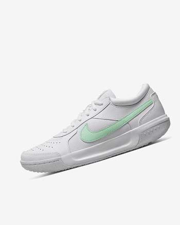 Nike Court Zoom Lite 3 Tennisschoenen Dames Wit Mintgroen | NL_4820