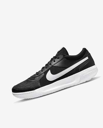 Nike Court Zoom Lite 3 Tennisschoenen Heren Zwart Wit | NL_3134