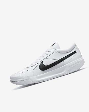 Nike Court Zoom Lite 3 Tennisschoenen Heren Wit Zwart | NL_4555