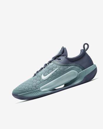 Nike Court Zoom NXT Tennisschoenen Heren Obsidian Mintgroen | NL_3133