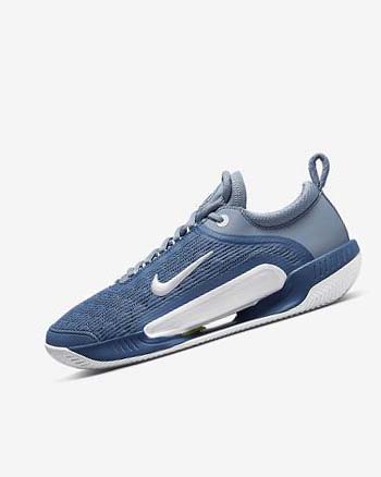 Nike Court Zoom NXT Tennisschoenen Heren Donkerblauw Wit | NL_4793