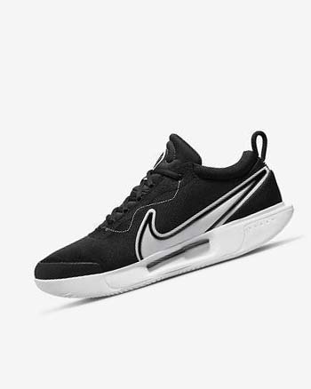 Nike Court Zoom Pro Tennisschoenen Heren Zwart Wit | NL_5498