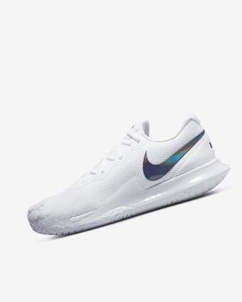 Nike Court Zoom Vapor Cage 4 Rafa Tennisschoenen Heren Wit Zwart | NL_5228
