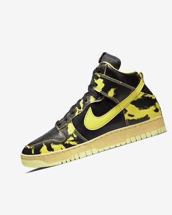 Nike Dunk High 1985 SP Sneakers Heren Zwart Goud Geel | NL_2678