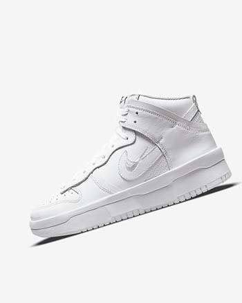 Nike Dunk High Up Sneakers Dames Wit Zwart Wit | NL_5167