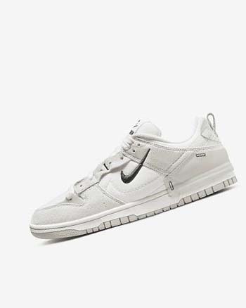 Nike Dunk Low Disrupt 2 Sneakers Dames Wit Lichtbeige Zwart | NL_1210