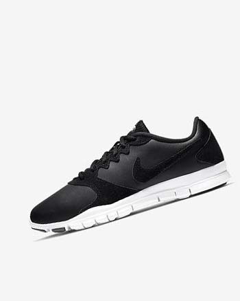 Nike Flex Essential TR Leren Training schoenen Dames Zwart Wit Lichtrood Zwart | NL_4841