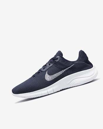 Nike Flex Experience Run 11 Next Nature Hardloopschoenen Heren Donkerblauw Donkerobsidian Wit | NL_2257