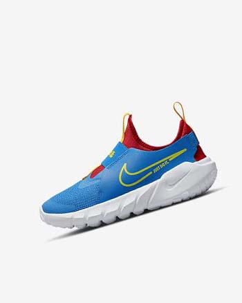 Nike Flex Runner 2 Hardloopschoenen Jongens Blauw Rood Goud Groen | NL_2379