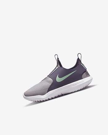 Nike Flex Runner Schoenen Meisjes Grijs Paars Mintgroen | NL_4900
