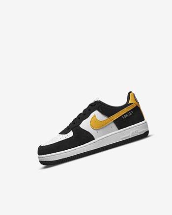 Nike Force 1 LV8 Schoenen Meisjes Zwart Wit Zwart Donker | NL_4913