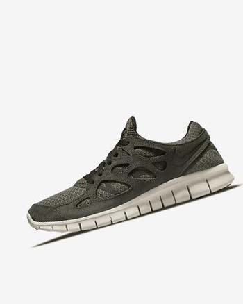 Nike Free Run 2 Hardloopschoenen Heren Olijfgroen Zwart | NL_5096
