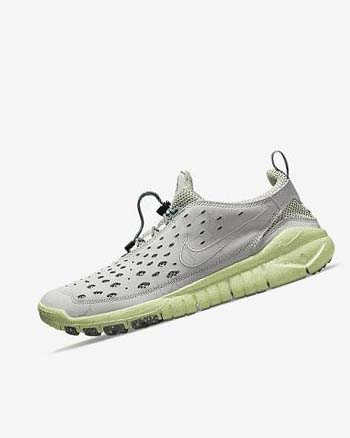 Nike Free Run Trail Hardloopschoenen Heren Grijs Lichtbeige Grijs | NL_5305