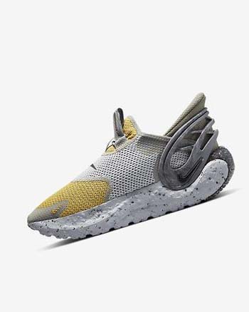 Nike Glide FlyEase Vrijetijdsschoenen Heren Geel Grijs Grijs Zwart | NL_4921