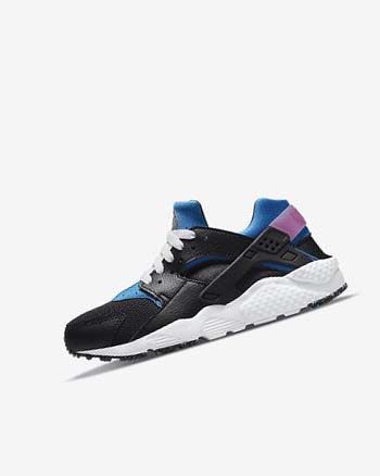 Nike Huarache Run Schoenen Jongens Zwart Lichtblauw Roze Mintgroen | NL_2792