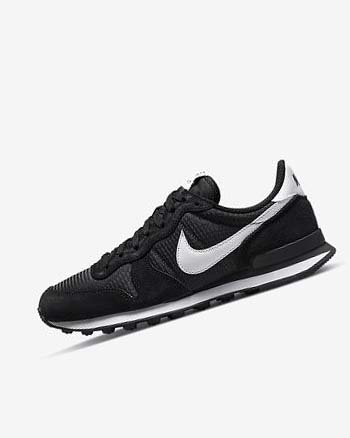 Nike Internationalist Sneakers Dames Zwart Donkergrijs Wit | NL_4754