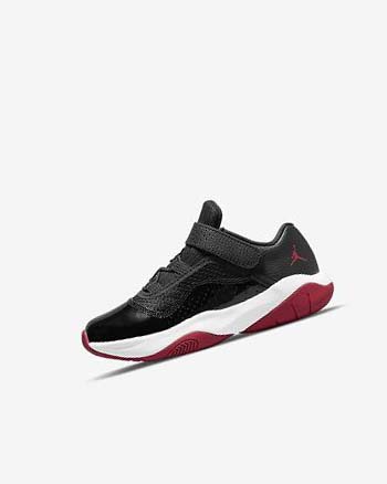 Nike Jordan 11 CMFT Low Schoenen Jongens Zwart Rood Wit | NL_5382