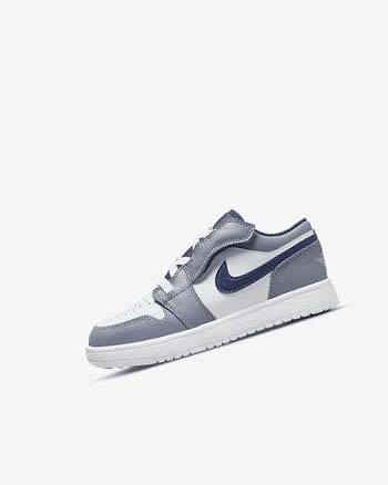 Nike Jordan 1 Low Alt Schoenen Jongens Donkerblauw Wit | NL_2219