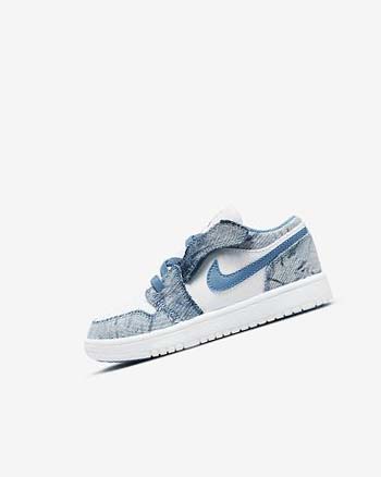 Nike Jordan 1 Low Alt Schoenen Jongens Wit Wit Blauw | NL_2895