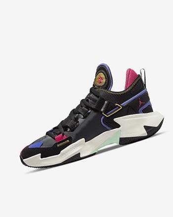 Nike Jordan .5 'Why Not?' Basketbalschoenen Heren Zwart Blauw Mintgroen | NL_2647