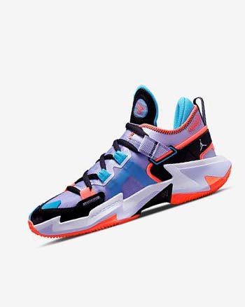 Nike Jordan .5 'Why Not?' Basketbalschoenen Heren Zwart Blauw Lichtrood | NL_5500
