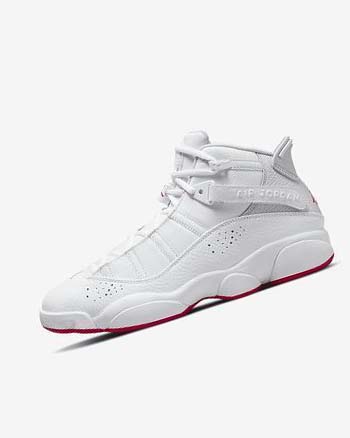 Nike Jordan 6 Rings Basketbalschoenen Heren Wit Platina | NL_2371