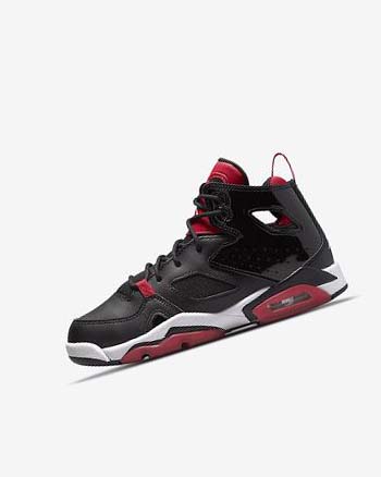 Nike Jordan Flight Club '91 Basketbalschoenen Jongens Zwart Rood Wit | NL_2677