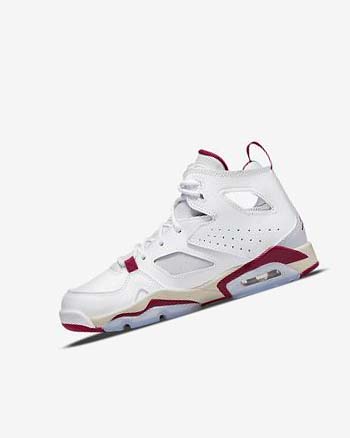 Nike Jordan Flight Club '91 Basketbalschoenen Jongens Wit Platina | NL_3223
