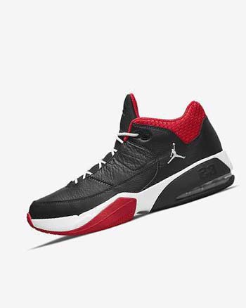 Nike Jordan Max Aura 3 Basketbalschoenen Heren Zwart Rood Wit | NL_2607