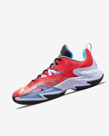 Nike Jordan One Take 3 Basketbalschoenen Heren Lichtrood Blauw Paars Zwart | NL_2632