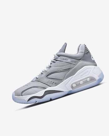 Nike Jordan Point Lane Basketbalschoenen Heren Grijs Grijs Wit | NL_2642