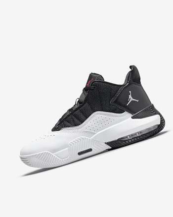 Nike Jordan Stay Loyal Basketbalschoenen Heren Zwart Wit Metal Zilver Rood | NL_2763
