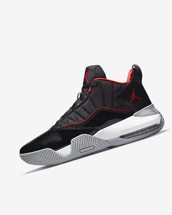 Nike Jordan Stay Loyal Basketbalschoenen Heren Zwart Wit Grijs Rood | NL_4600