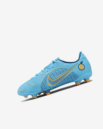 Nike Jr. Mercurial Vapor 14 Academy MG Voetbalschoenen Meisjes Blauw Oranje | NL_2321