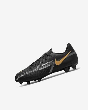 Nike Jr. Phantom GT2 Academy MG Voetbalschoenen Jongens Zwart Metal Goud Donkergrijs Metal Donkergrijs | NL_5128