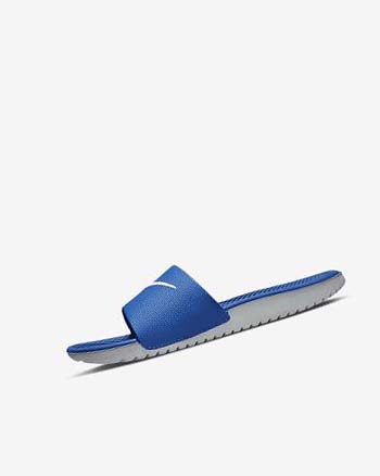 Nike Kawa Badslippers Jongens Diepblauw Wit | NL_4805