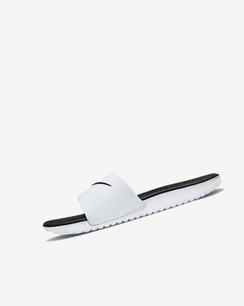 Nike Kawa Badslippers Meisjes Wit Zwart | NL_5509