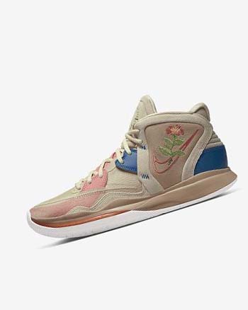 Nike Kyrie Infinity Basketbalschoenen Dames Bruin Wit | NL_4896