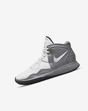 Nike Kyrie Infinity SE Basketbalschoenen Jongens Wit Grijs Zwart | NL_2440