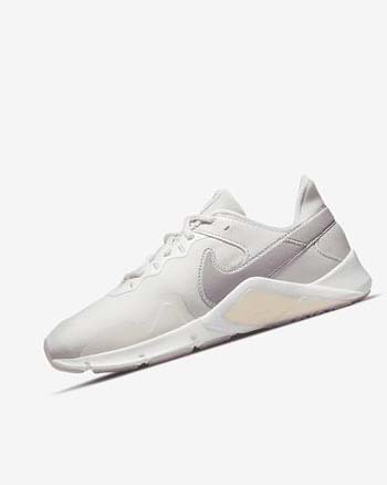 Nike Legend Essential 2 Premium Training schoenen Dames Grijs Wit Metal | NL_5563