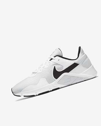 Nike Legend Essential 2 Training schoenen Heren Platina Wit Zwart | NL_4646