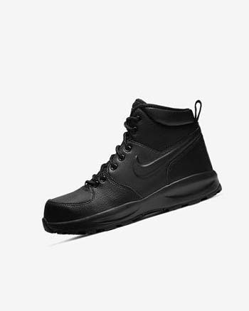 Nike Manoa LTR Laarzen Meisjes Zwart Zwart Zwart | NL_2935