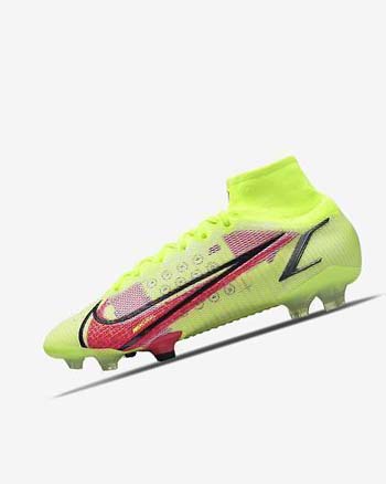 Nike Mercurial Superfly 8 Elite FG Voetbalschoenen Heren Zwart Lichtrood | NL_5503