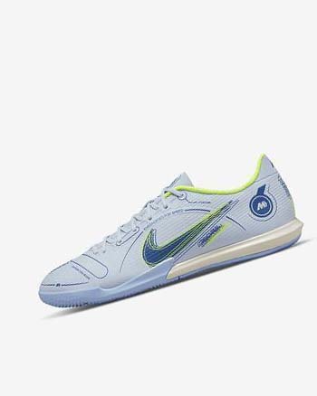 Nike Mercurial Vapor 14 Academy IC Voetbalschoenen Heren Grijs Lichtblauw Blauw Blauw | NL_5184