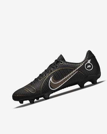 Nike Mercurial Vapor 14 Academy MG Voetbalschoenen Heren Zwart Metal Zilver Grijs Metal Goud | NL_1168