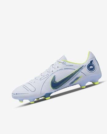 Nike Mercurial Vapor 14 Academy MG Voetbalschoenen Dames Grijs Lichtblauw Blauw Blauw | NL_4628