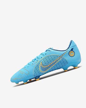 Nike Mercurial Vapor 14 Academy MG Voetbalschoenen Heren Blauw Oranje | NL_4874